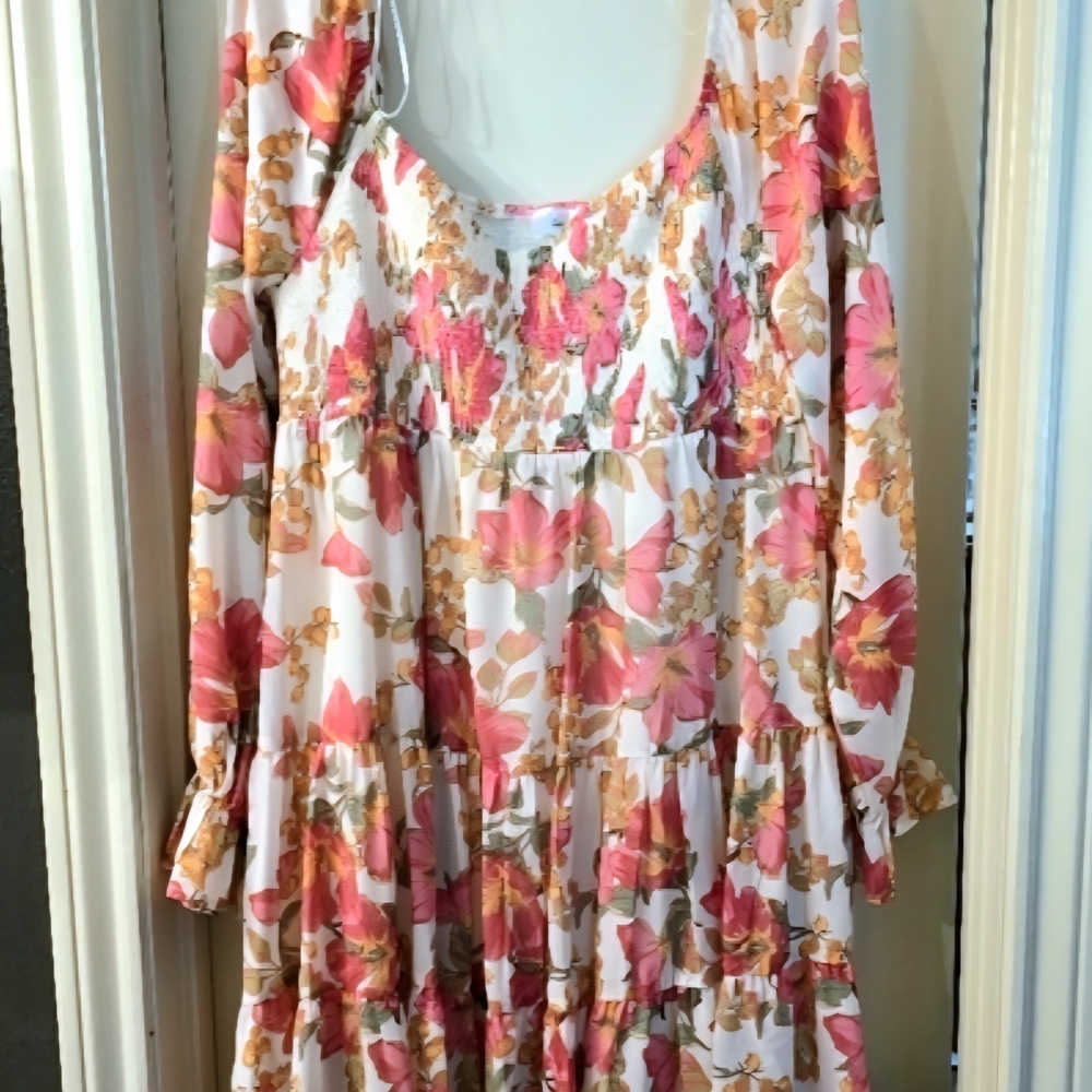 Perfectly Priscilla Pink Floral Dress